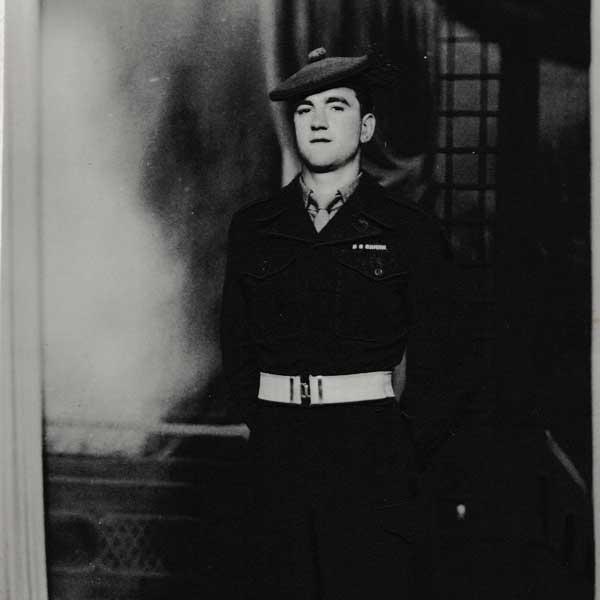 Young Andrew Glassford In Uniform